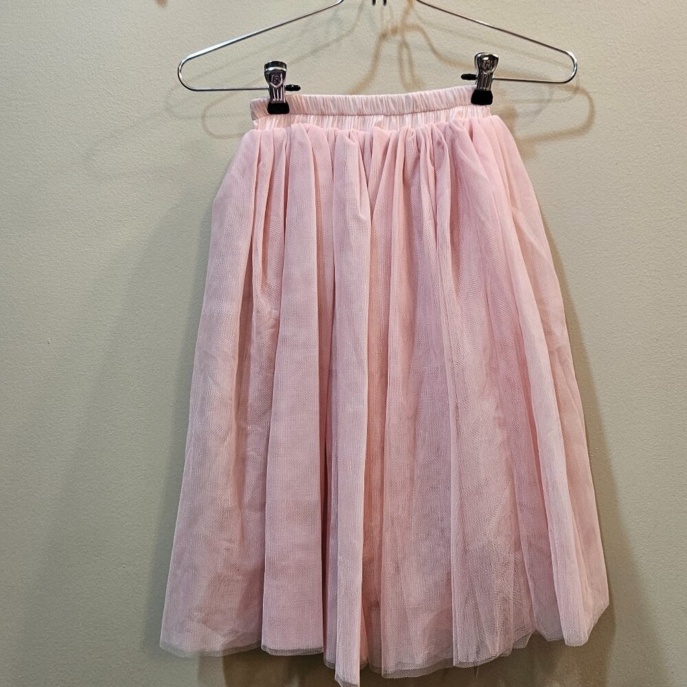 Girls 3T blush Tulle Tutu skirt